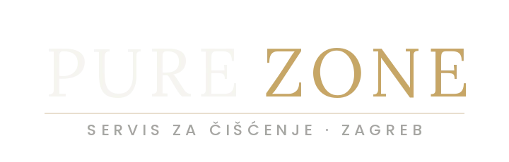 Pure Zone logo, luksuzni servis za čišćenje u Zagrebu